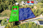 Prodej pozemku k bydlení, 1891 m2, Kraslice - Zelená Hora, cena 999000 CZK / objekt, nabízí 